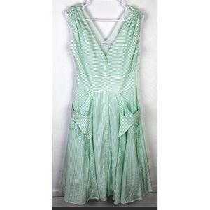 Calvin Klein mint green dress size 4
